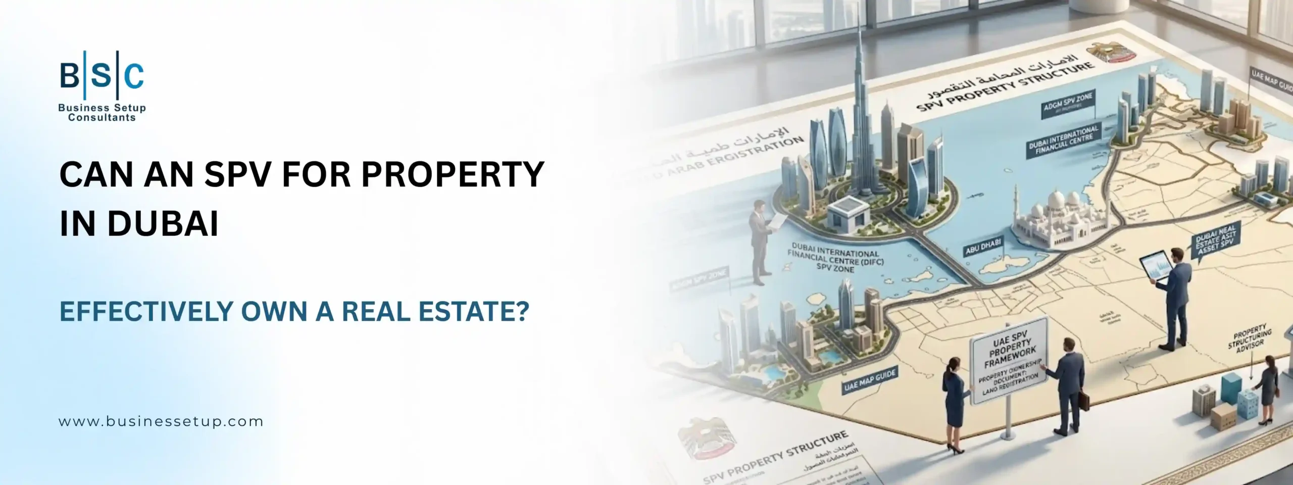 Can an SPV for Property in Dubai Effectively Own A Real Estate An informative visual guide to setting up and managing the best SPV for property in Dubai real estate.