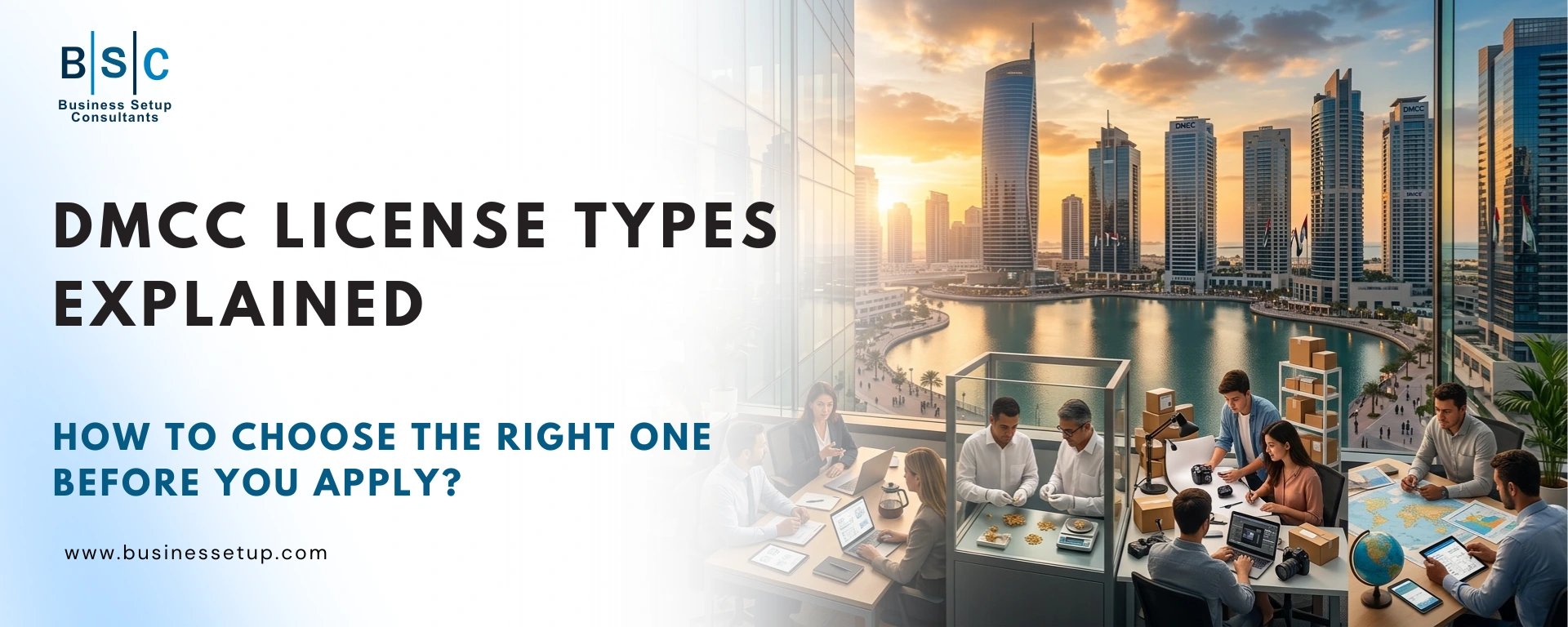 DMCC License Types Explained