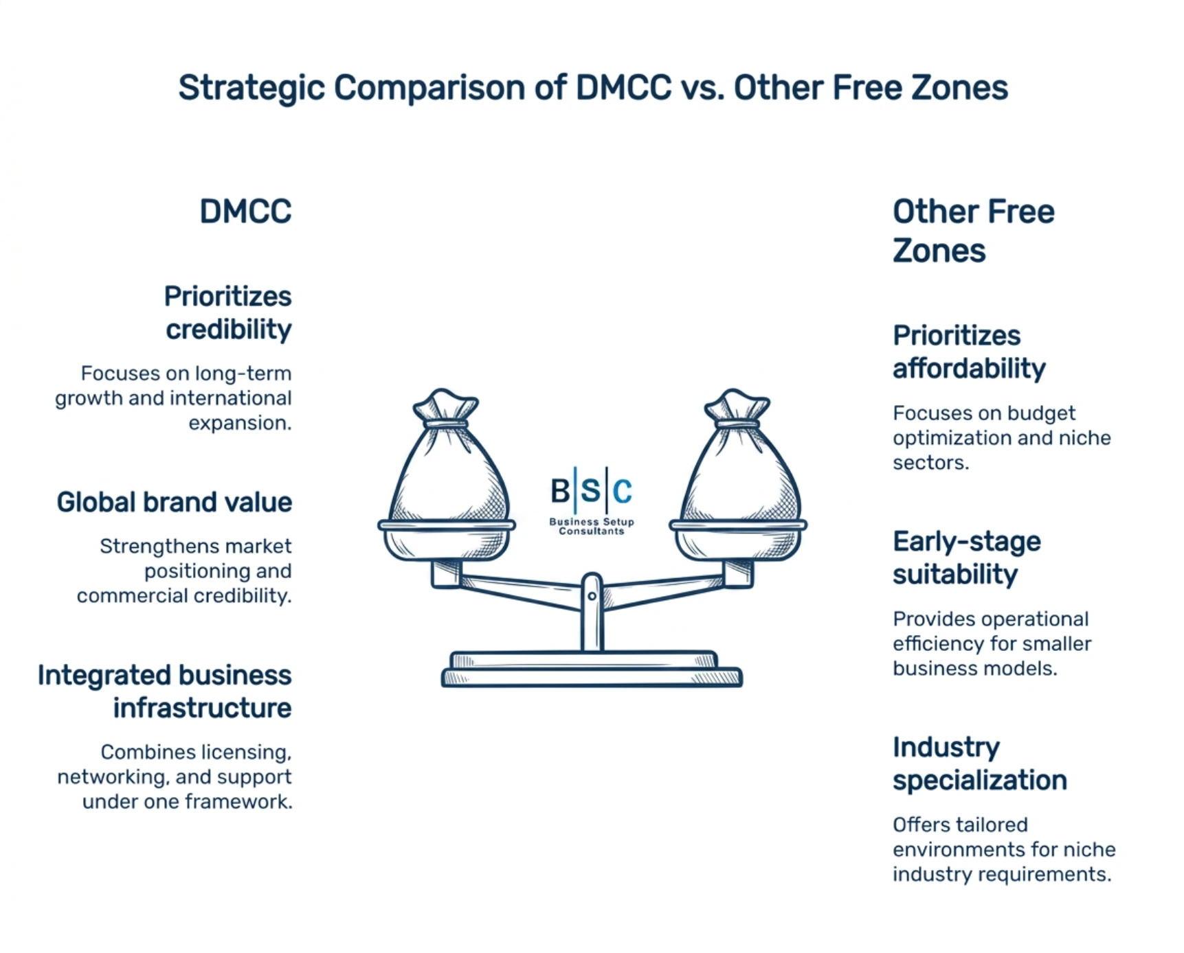 DMCC vs Other Free Zones What Makes DMCC Different