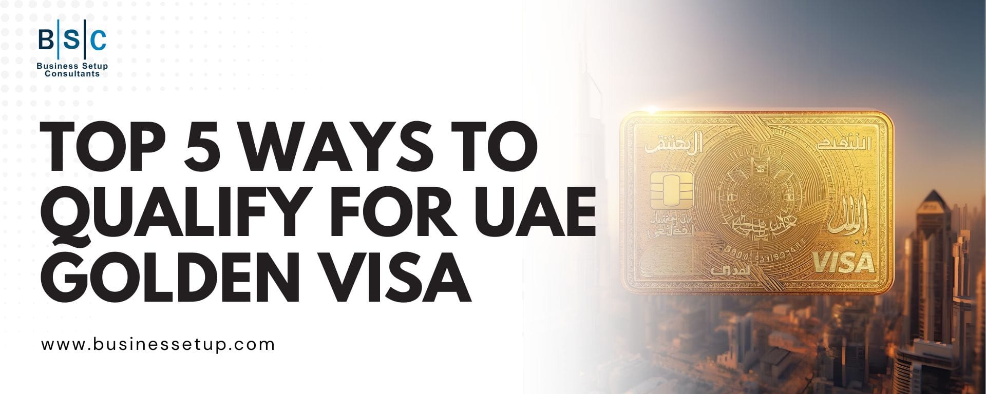 Golden visa Qualify for UAE Golden Visa