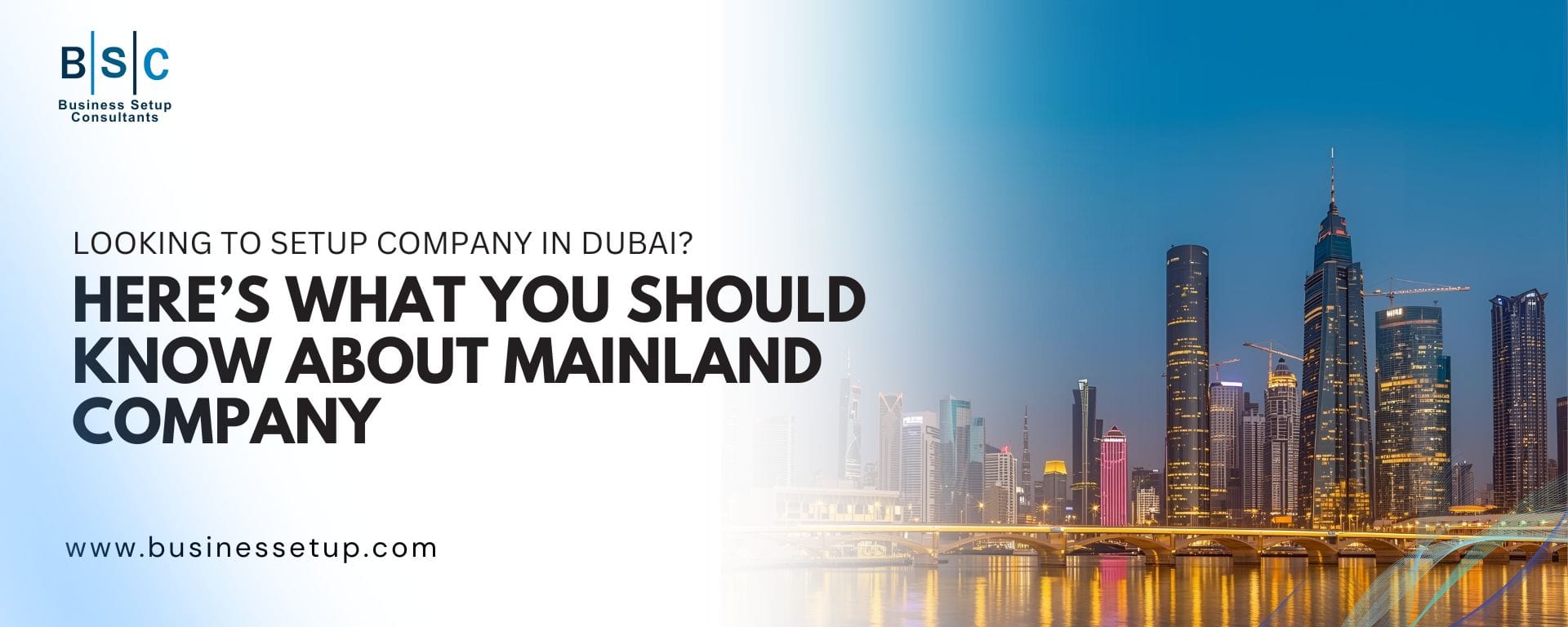 mainland company setup