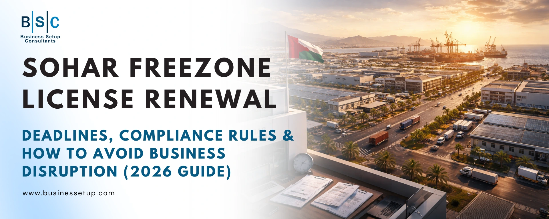 Sohar Freezone License Renewal & Compliance
