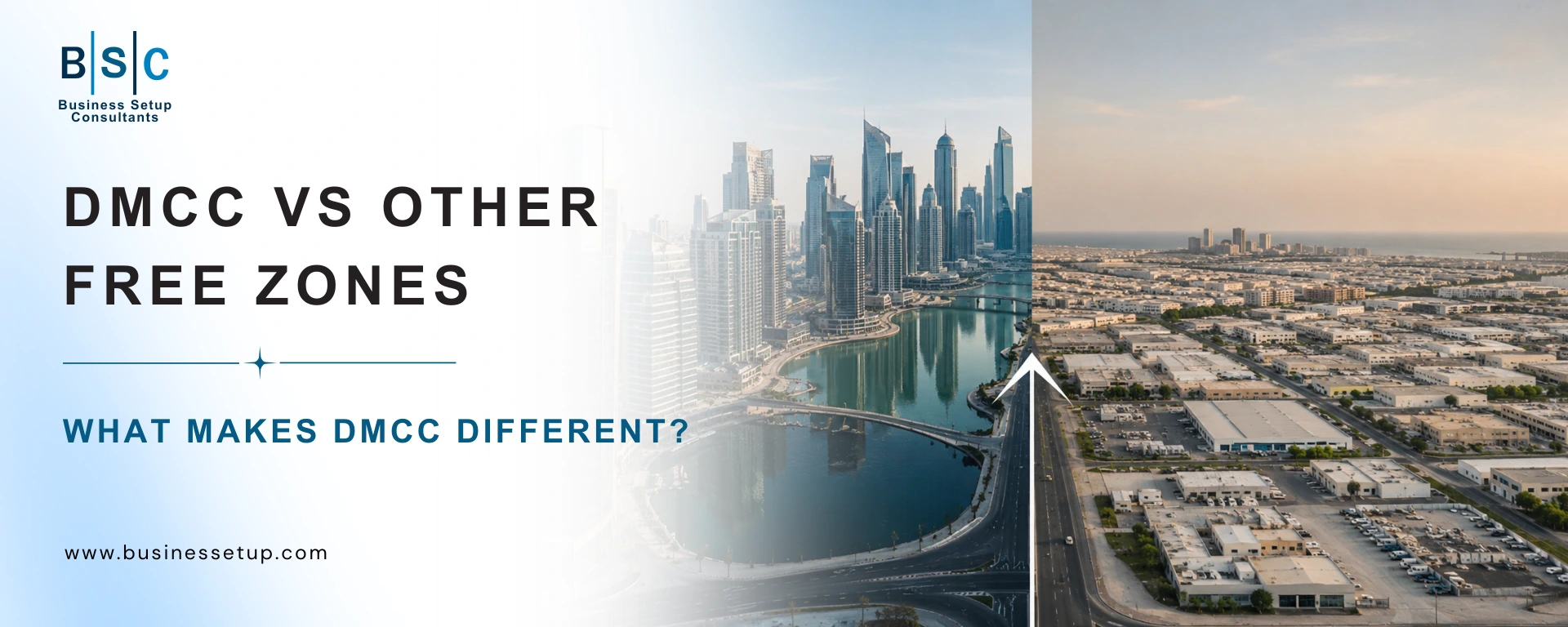 dmcc vs other free zones